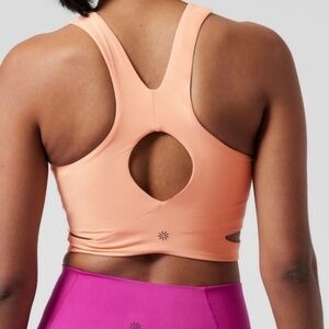 Athleta Conscious Crop Cut Out Bra